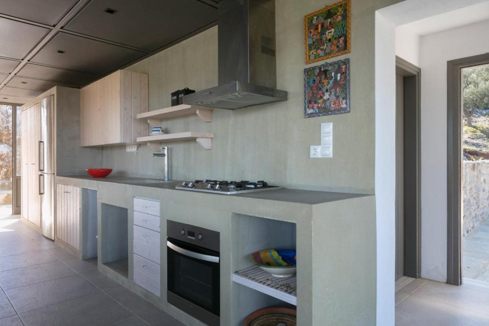 Villa House Λ à Moni Evaggelistrias Extérieur photo