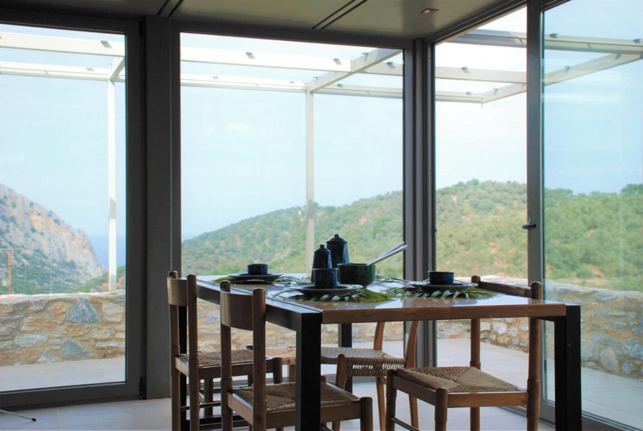 Villa House Λ à Moni Evaggelistrias Extérieur photo