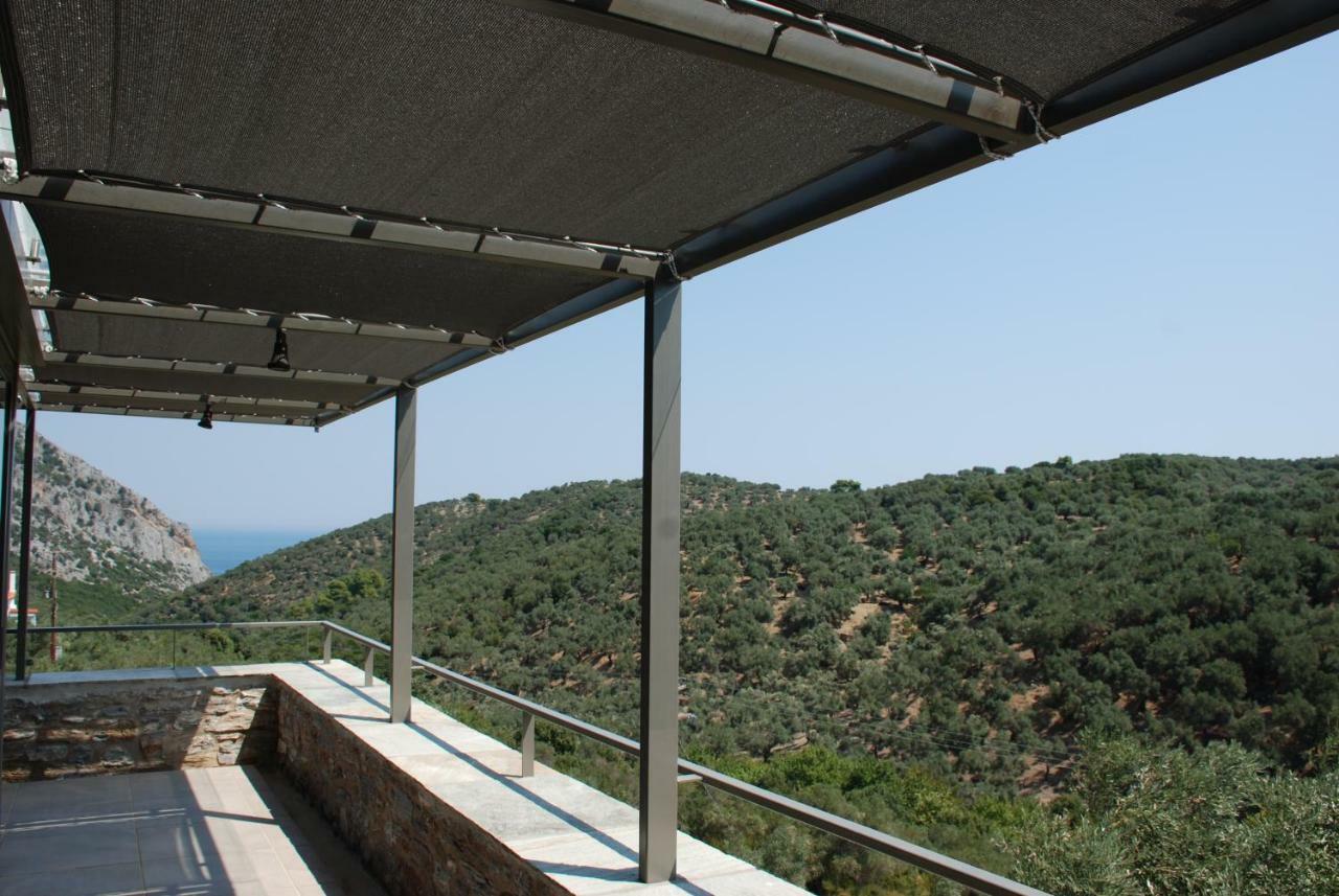 Villa House Λ à Moni Evaggelistrias Extérieur photo
