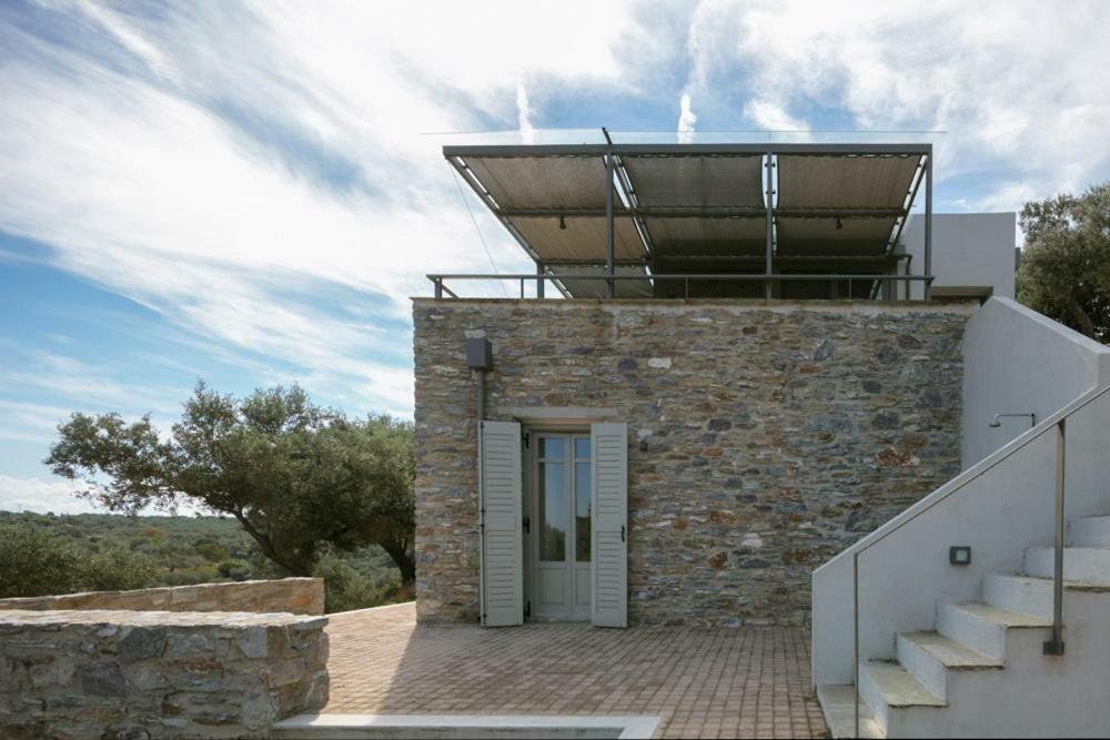 Villa House Λ à Moni Evaggelistrias Extérieur photo