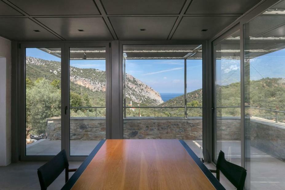 Villa House Λ à Moni Evaggelistrias Extérieur photo