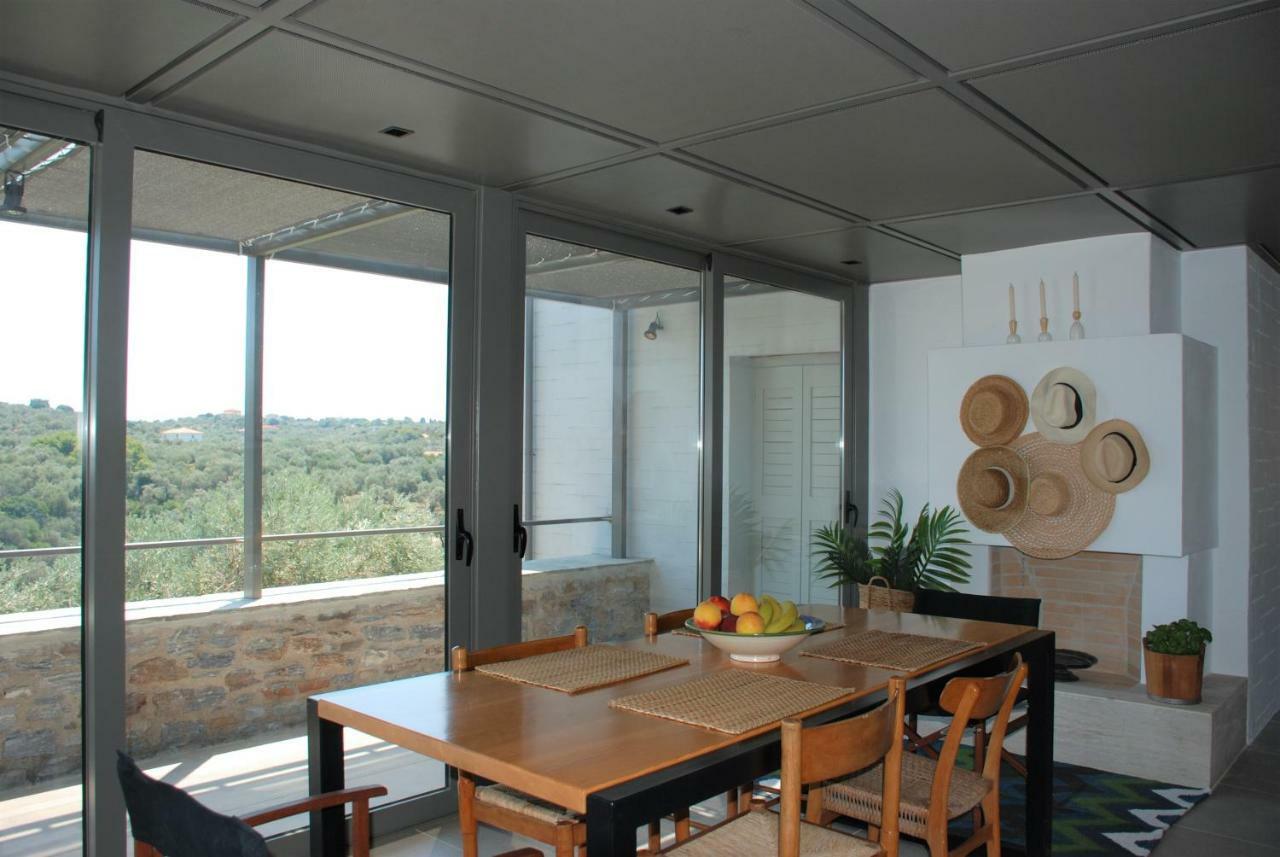 Villa House Λ à Moni Evaggelistrias Extérieur photo